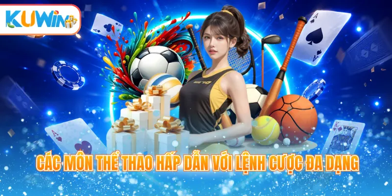 Các môn thể thao hấp dẫn với lệnh cược đa dạng